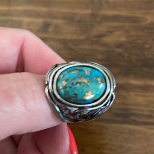 Turquoise & Sterling Ring